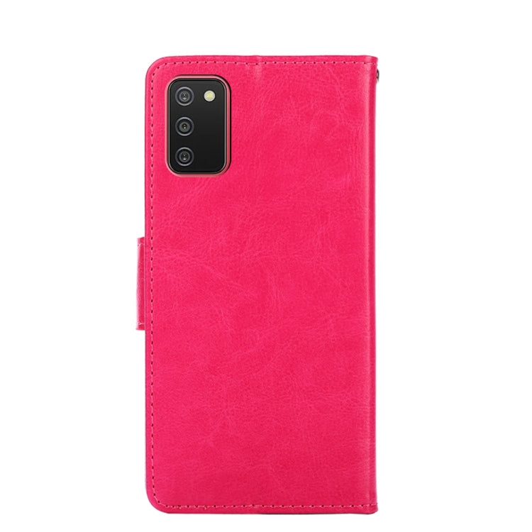 For Samsung Galaxy A52 5G / 4G Crystal Texture Horizontal Flip Leather Case with Holder & Card Slots & Wallet