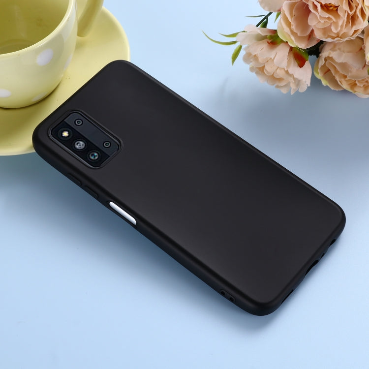 For Samsung Galaxy F52 5G Solid Color Liquid Silicone Shockproof Full Coverage Protective Case