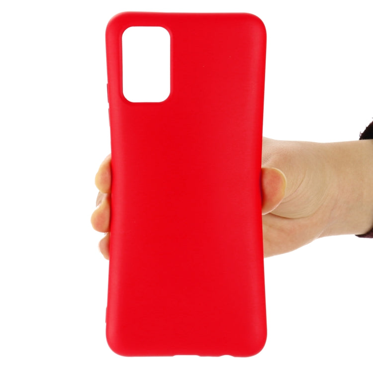 For Samsung Galaxy F52 5G Solid Color Liquid Silicone Shockproof Full Coverage Protective Case