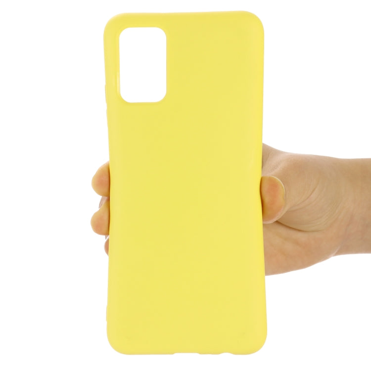 For Samsung Galaxy F52 5G Solid Color Liquid Silicone Shockproof Full Coverage Protective Case