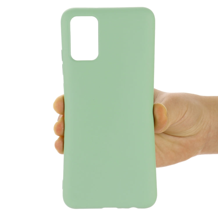 For Samsung Galaxy F52 5G Solid Color Liquid Silicone Shockproof Full Coverage Protective Case