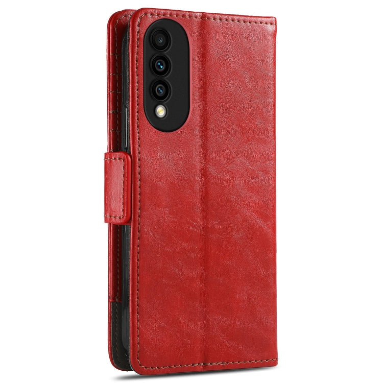 For Huawei nova 8 SE Youth CaseNeo Business Splicing Dual Magnetic Buckle Horizontal Flip PU Leather Case with Holder & Card Slots & Wallet