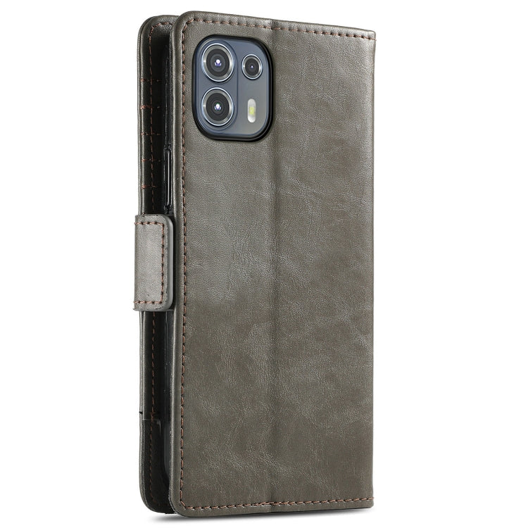 For Motorola Edge 20 Lite CaseNeo Business Splicing Dual Magnetic Buckle Horizontal Flip PU Leather Case with Holder & Card Slots & Wallet