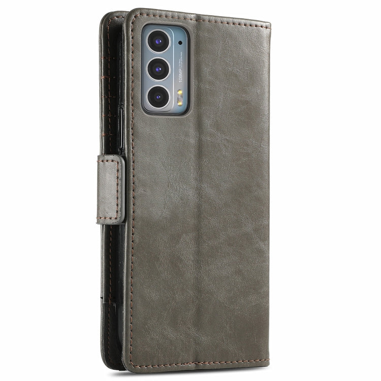 For Motorola Edge 20 CaseNeo Business Splicing Dual Magnetic Buckle Horizontal Flip PU Leather Case with Holder & Card Slots & Wallet