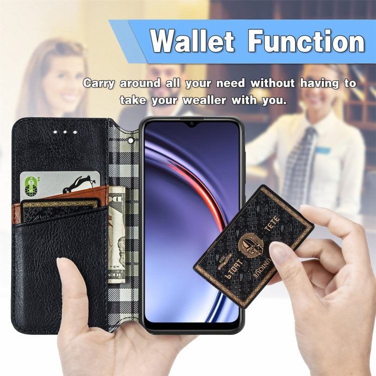 For Huawei Maimang 10 SE Cubic Grid Pressed Horizontal Flip Magnetic PU Leather Case with Holder & Card Slots & Wallet