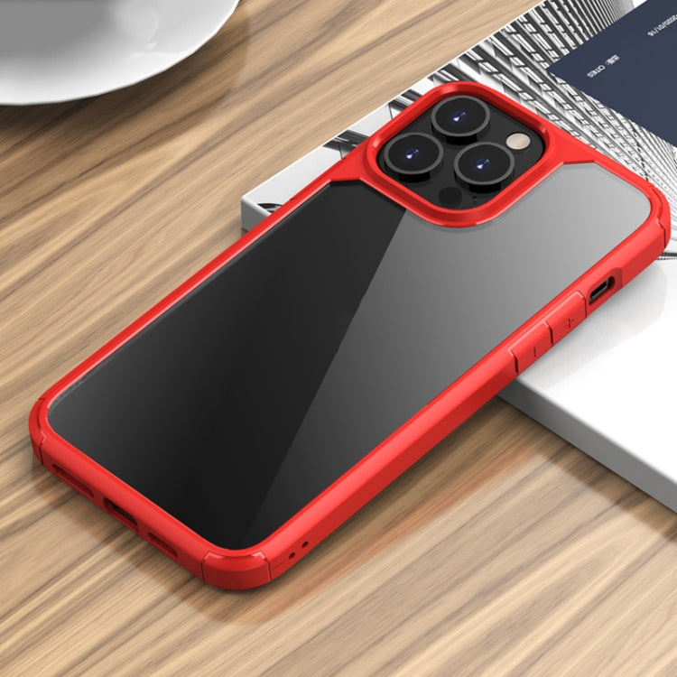 For iPhone 13 iPAKY Royal Armor Shockproof TPU + Clear PC Protective Case