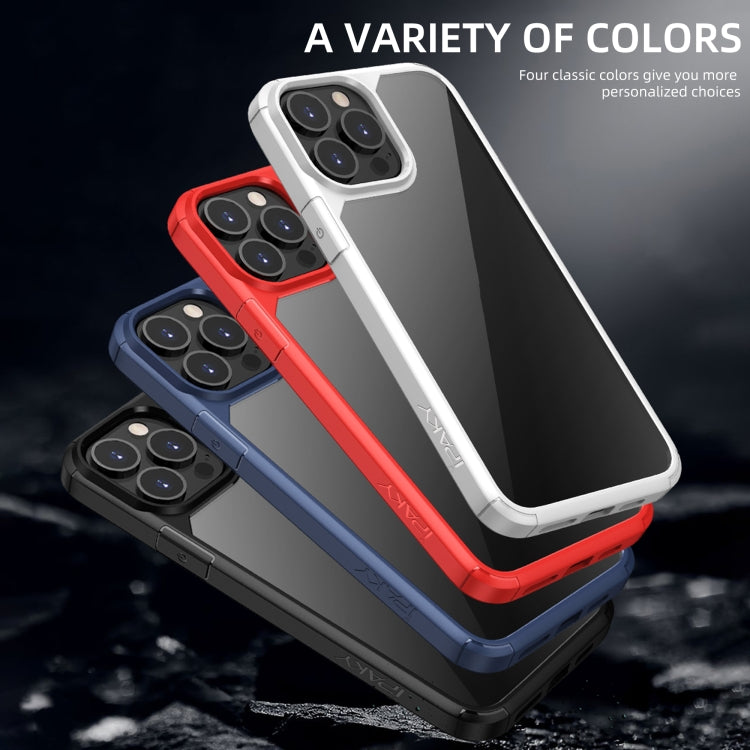 For iPhone 13 iPAKY Royal Armor Shockproof TPU + Clear PC Protective Case