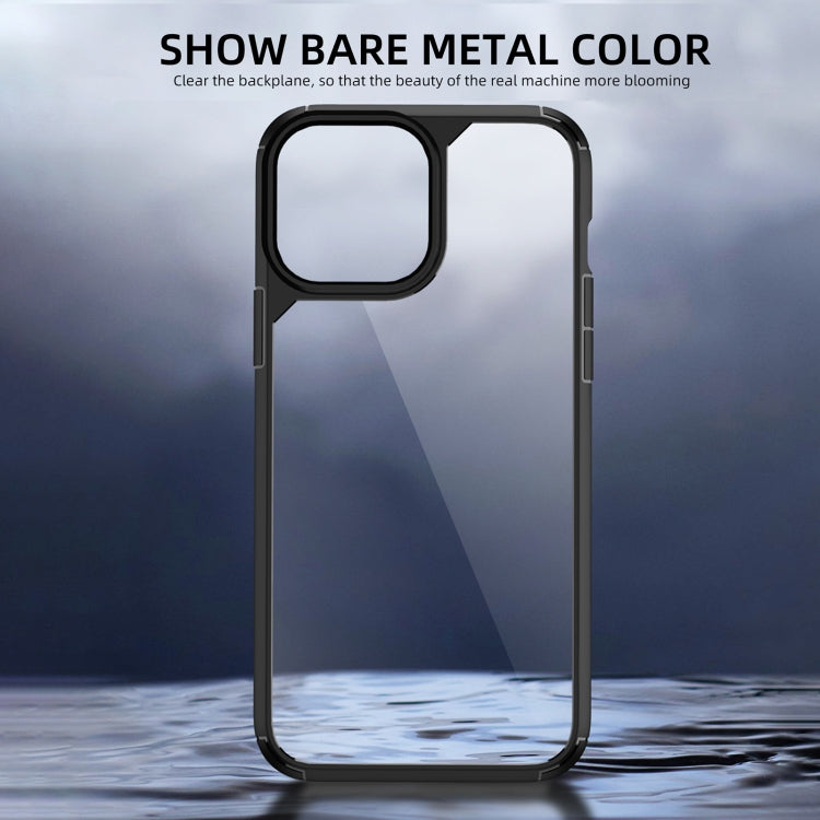 For iPhone 13 iPAKY Royal Armor Shockproof TPU + Clear PC Protective Case