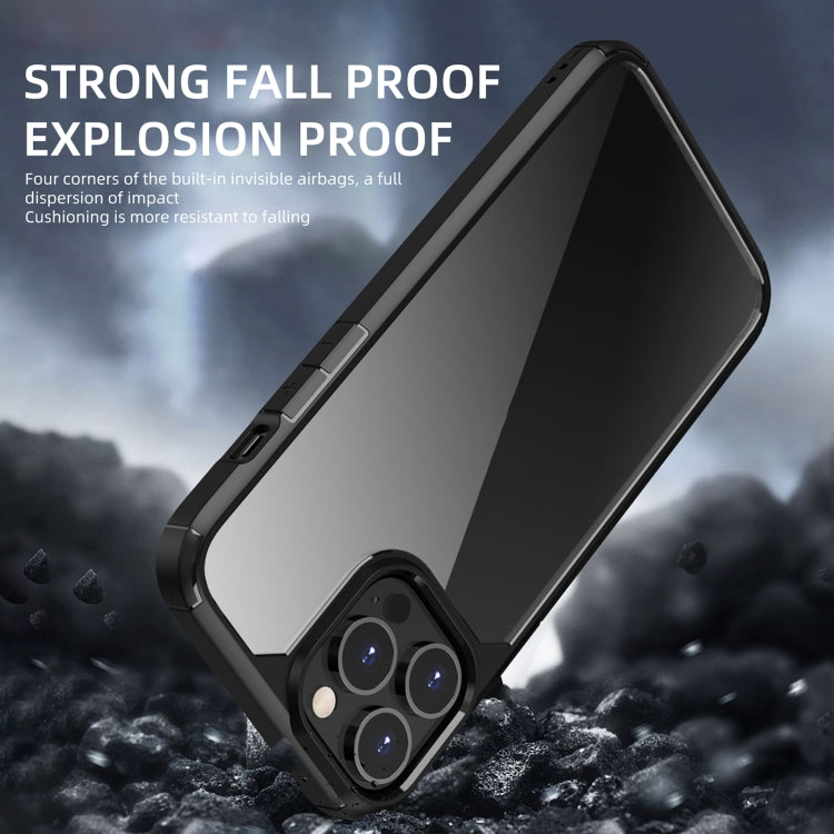 For iPhone 13 Pro Max iPAKY Royal Armor Shockproof TPU + Clear PC Protective Case