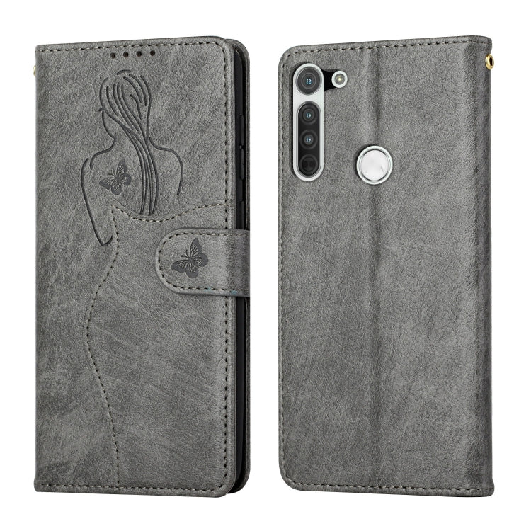 For Motorola Moto G Pro Beauty Girl Embossing Pattern Horizontal Flip Leather Case with Holder & Card Slot & Wallet & Photo Frame