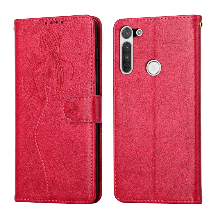 For Motorola Moto G Pro Beauty Girl Embossing Pattern Horizontal Flip Leather Case with Holder & Card Slot & Wallet & Photo Frame