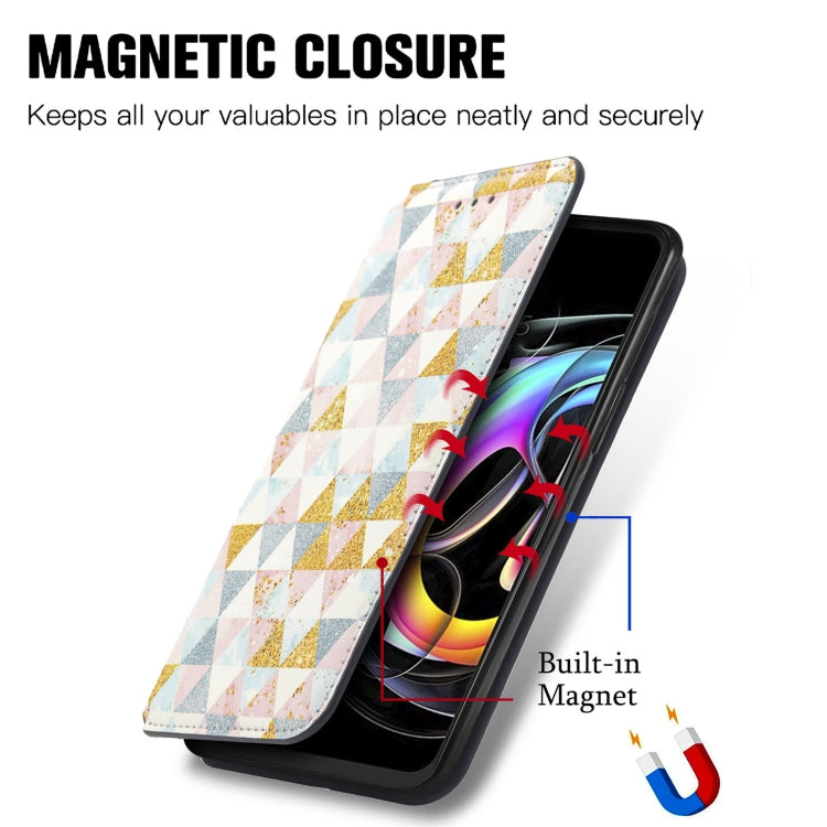 For Motorola Edge 20 Lite Colorful Magnetic Horizontal Flip PU Leather Case with Holder & Card Slot & Wallet
