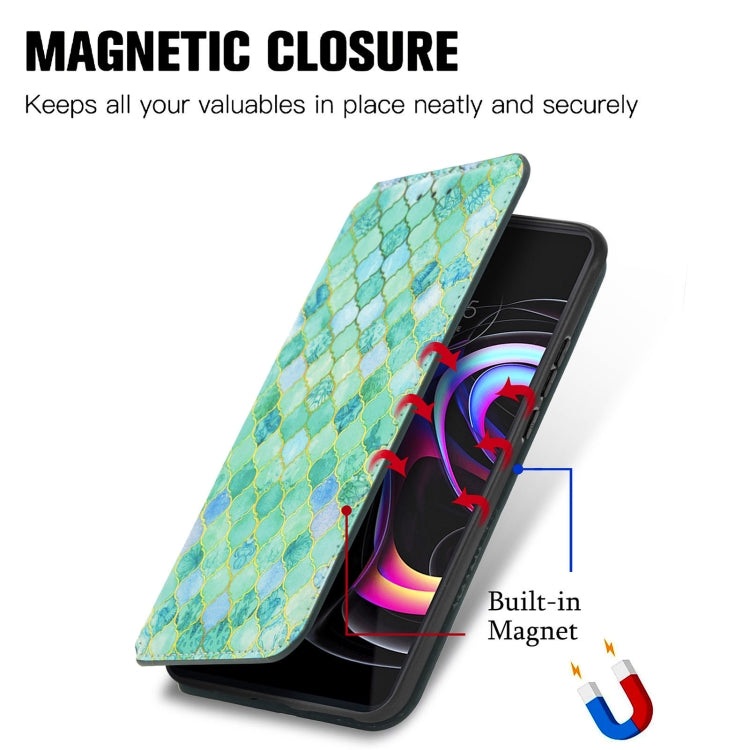 For Motorola Edge 20 Pro Colorful Magnetic Horizontal Flip PU Leather Case with Holder & Card Slot & Wallet