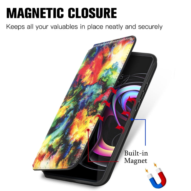 For Motorola Edge 20 Pro Colorful Magnetic Horizontal Flip PU Leather Case with Holder & Card Slot & Wallet