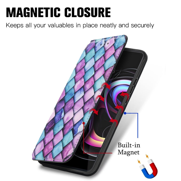 For Motorola Edge 20 Pro Colorful Magnetic Horizontal Flip PU Leather Case with Holder & Card Slot & Wallet