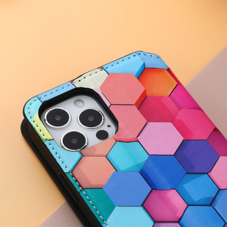 For Blackview A100 Colorful Magnetic Horizontal Flip PU Leather Case with Holder & Card Slot & Wallet