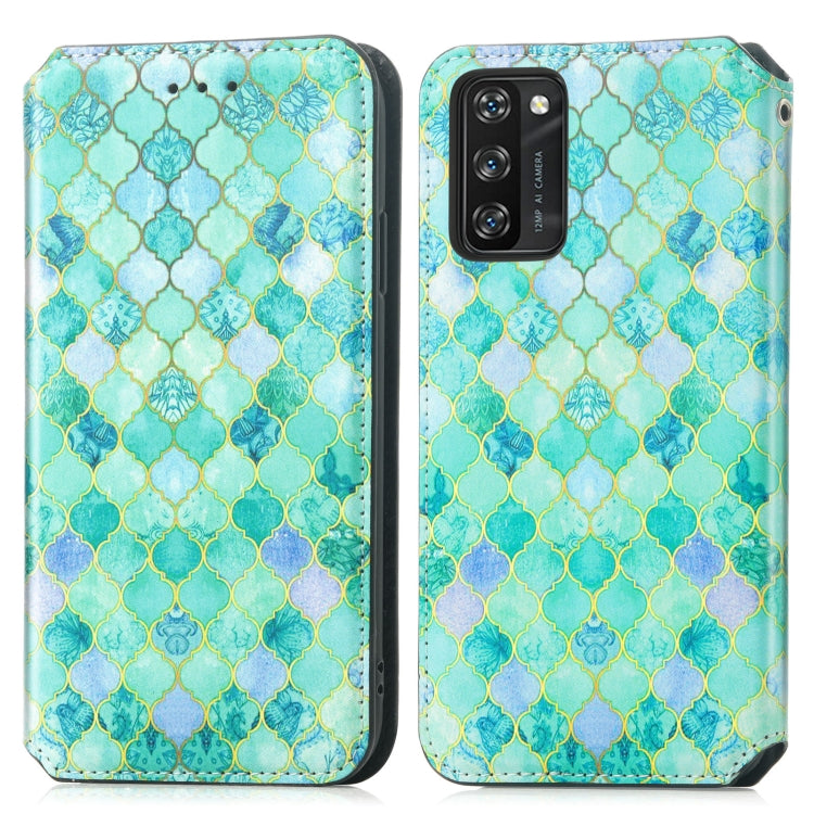 For Blackview A100 Colorful Magnetic Horizontal Flip PU Leather Case with Holder & Card Slot & Wallet