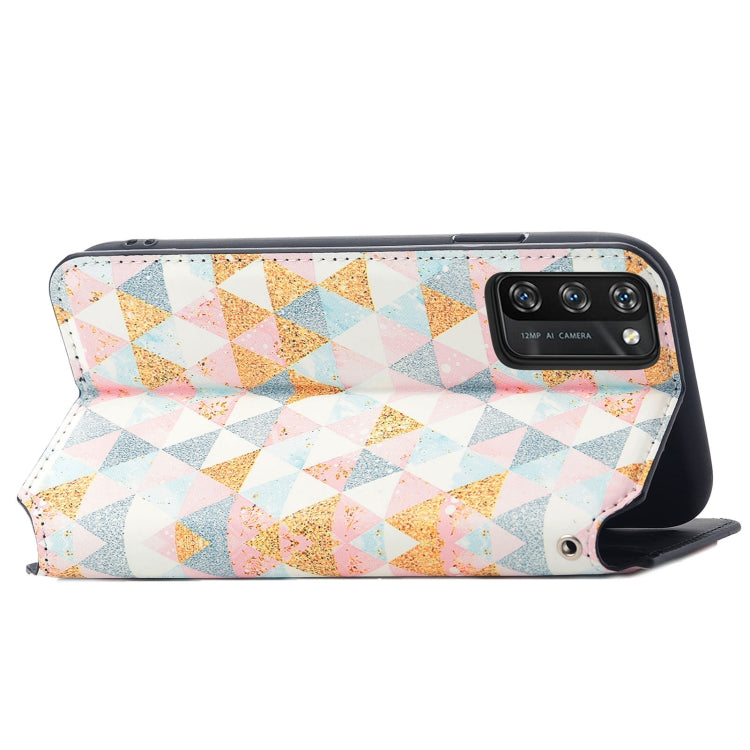 For Blackview A100 Colorful Magnetic Horizontal Flip PU Leather Case with Holder & Card Slot & Wallet