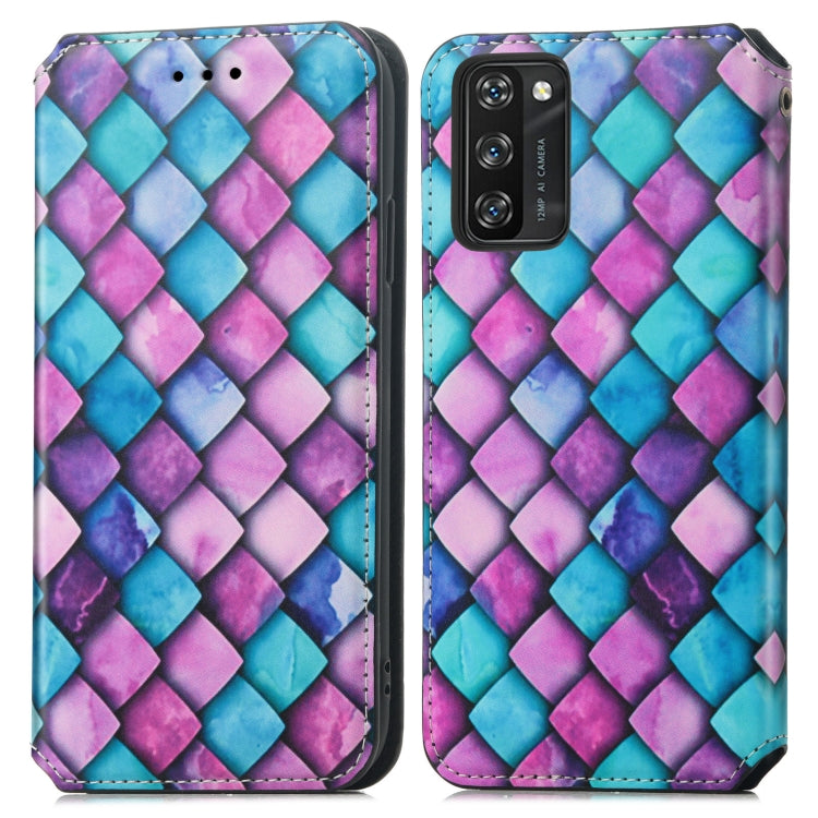 For Blackview A100 Colorful Magnetic Horizontal Flip PU Leather Case with Holder & Card Slot & Wallet
