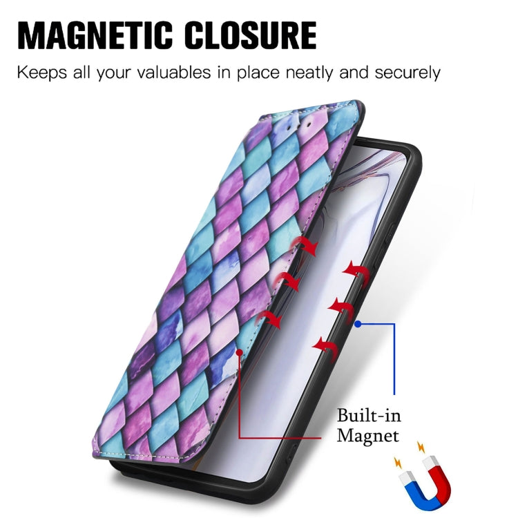 For Blackview A100 Colorful Magnetic Horizontal Flip PU Leather Case with Holder & Card Slot & Wallet
