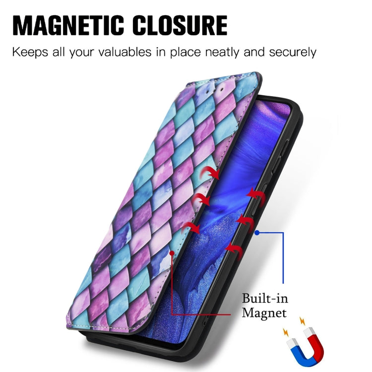 For Infinix Note 10 Pro Colorful Magnetic Horizontal Flip PU Leather Case with Holder & Card Slot & Wallet