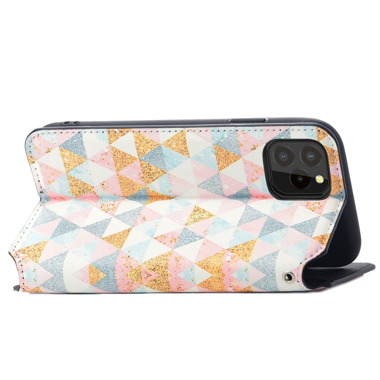 For Oukitel C21 Pro Colorful Magnetic Horizontal Flip PU Leather Case with Holder & Card Slot & Wallet