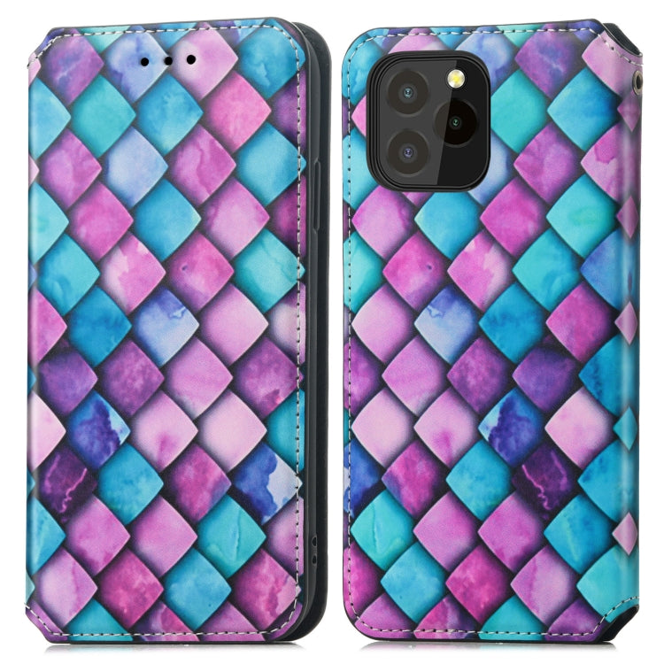 For Oukitel C21 Pro Colorful Magnetic Horizontal Flip PU Leather Case with Holder & Card Slot & Wallet