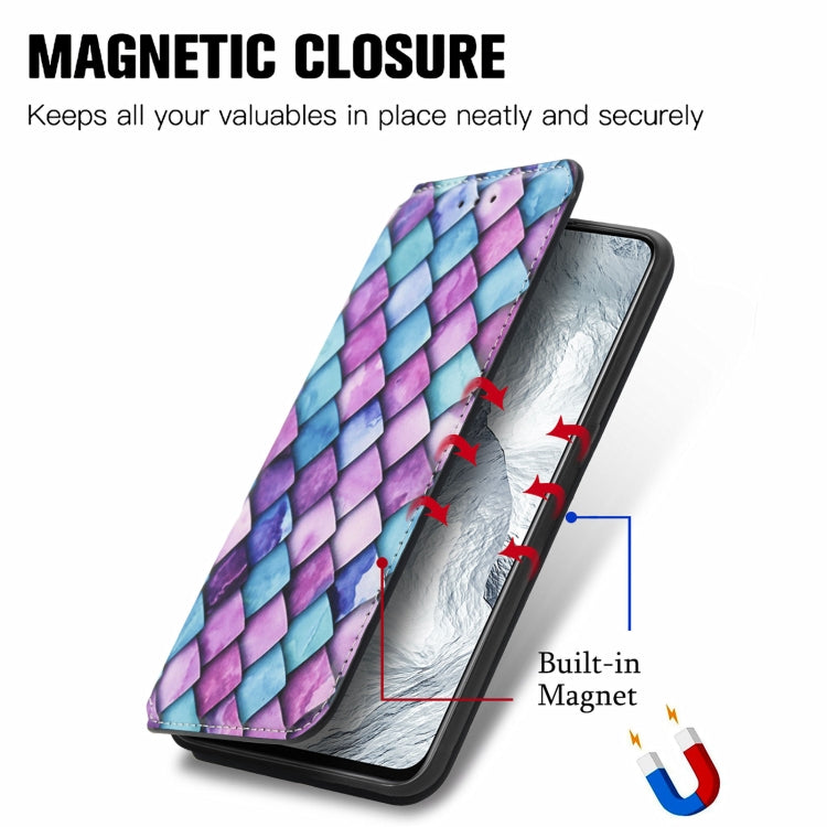 For OPPO Realme GT Master Colorful Magnetic Horizontal Flip PU Leather Case with Holder & Card Slot & Wallet