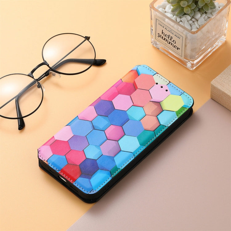 For Asus Zenfone 8 Flip Colorful Magnetic Horizontal Flip PU Leather Case with Holder & Card Slot & Wallet