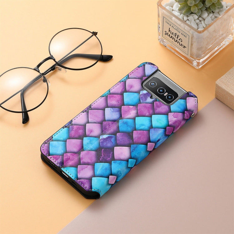 For Asus Zenfone 8 Flip Colorful Magnetic Horizontal Flip PU Leather Case with Holder & Card Slot & Wallet