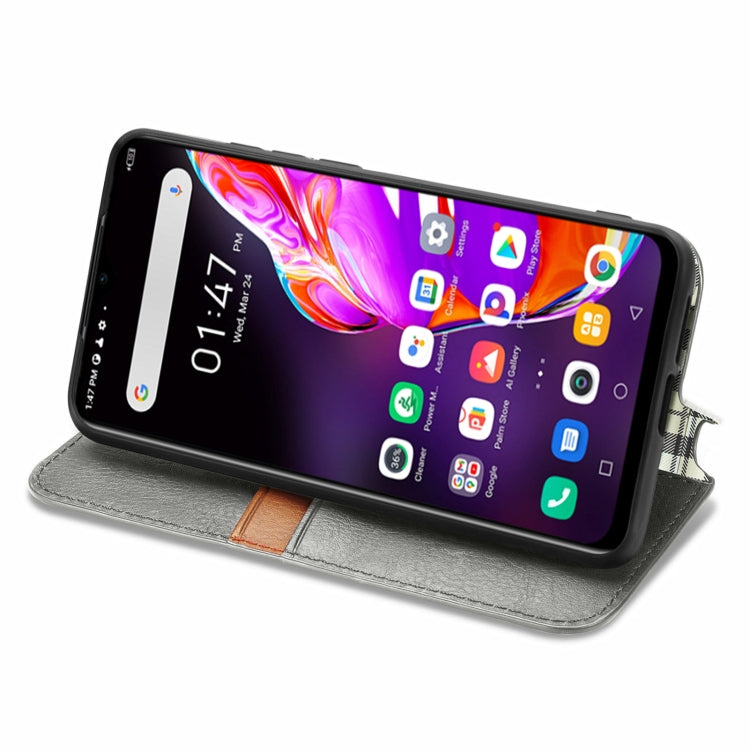 For Infinix Hot 10T Cubic Grid Pressed Horizontal Flip Magnetic PU Leather Case with Holder & Card Slots & Wallet