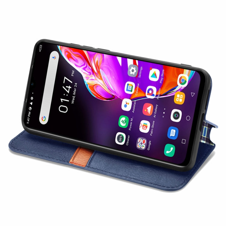 For Infinix Hot 10T Cubic Grid Pressed Horizontal Flip Magnetic PU Leather Case with Holder & Card Slots & Wallet
