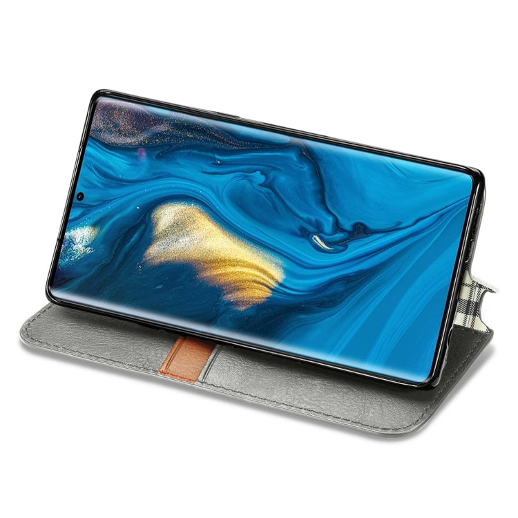 For ZTE nubia Z30 Pro Cubic Grid Pressed Horizontal Flip Magnetic PU Leather Case with Holder & Card Slots & Wallet