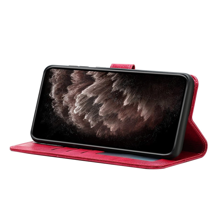 For iPhone 13 mini Beauty Girl Embossing Pattern Horizontal Flip Leather Case with Holder & Card Slot & Wallet & Photo Frame