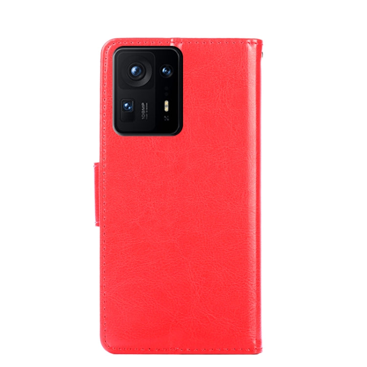For Xiaomi Mix 4 Crystal Texture Horizontal Flip Leather Case with Holder & Card Slots & Wallet