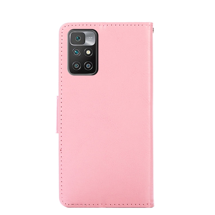 For Xiaomi Redmi 10 Crystal Texture Horizontal Flip Leather Case with Holder & Card Slots & Wallet