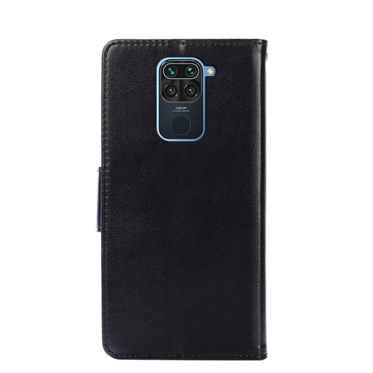 For Xiaomi Redmi Note 9 Crystal Texture Horizontal Flip Leather Case with Holder & Card Slots & Wallet