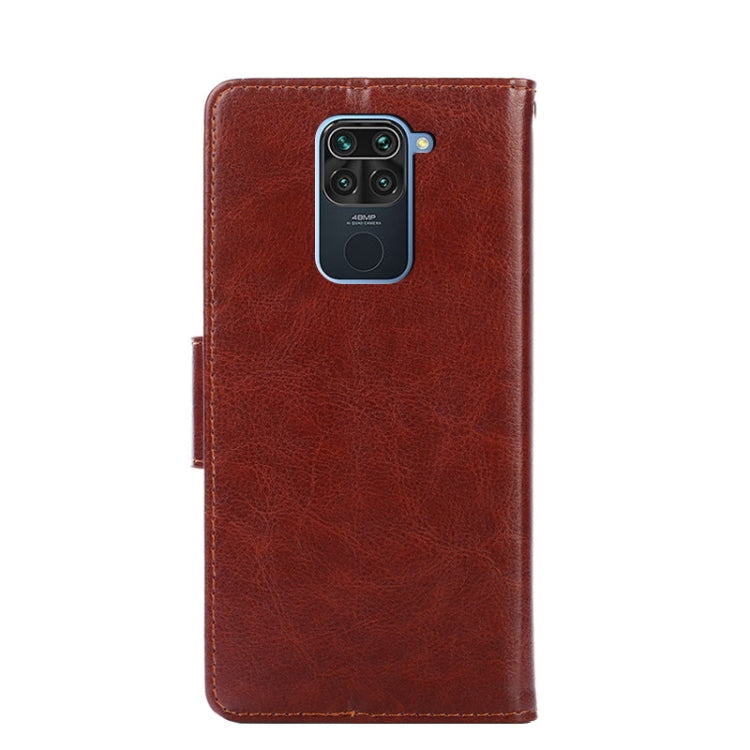 For Xiaomi Redmi Note 9 Crystal Texture Horizontal Flip Leather Case with Holder & Card Slots & Wallet