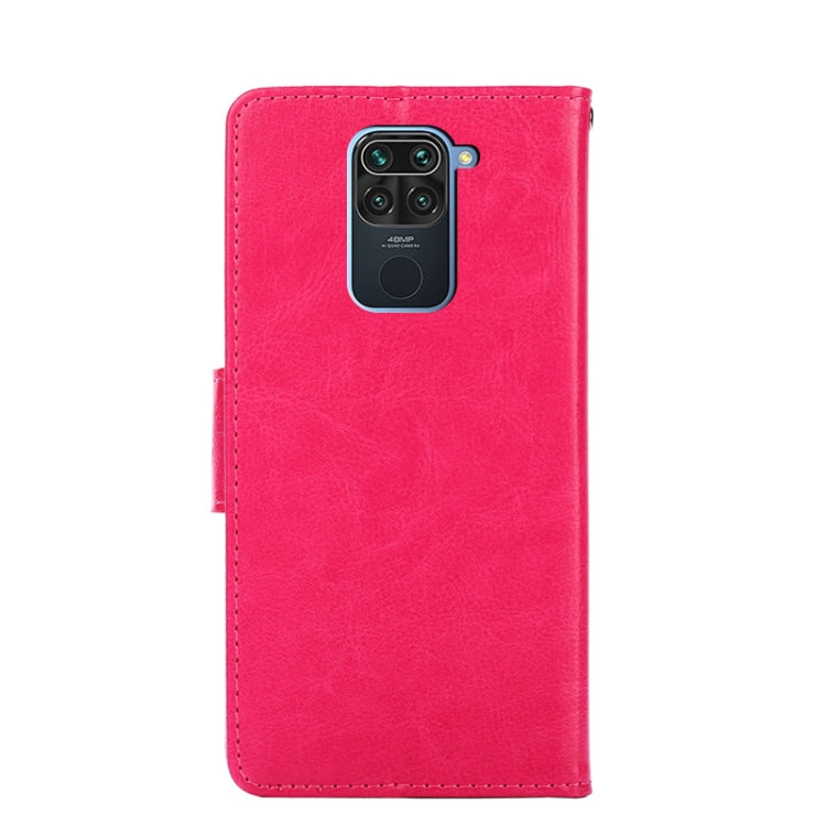 For Xiaomi Redmi Note 9 Crystal Texture Horizontal Flip Leather Case with Holder & Card Slots & Wallet