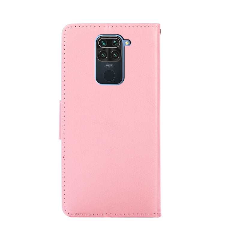 For Xiaomi Redmi Note 9 Crystal Texture Horizontal Flip Leather Case with Holder & Card Slots & Wallet