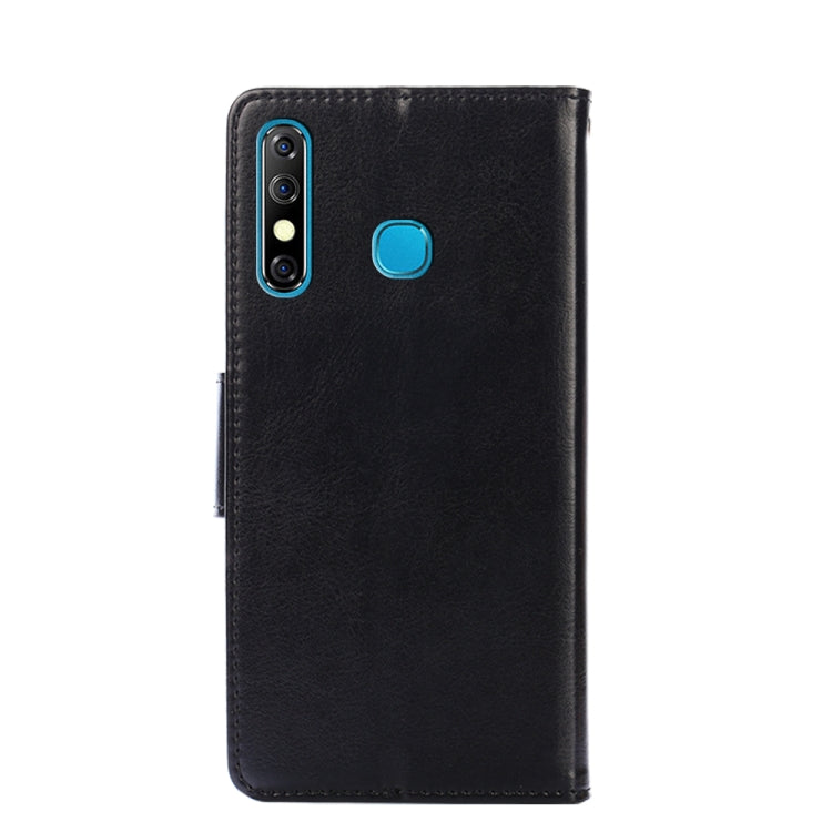 For Infinix Hot 8 / Hot 8 Lite / Tecno Camon 12 Crystal Texture Horizontal Flip Leather Case with Holder & Card Slots & Wallet