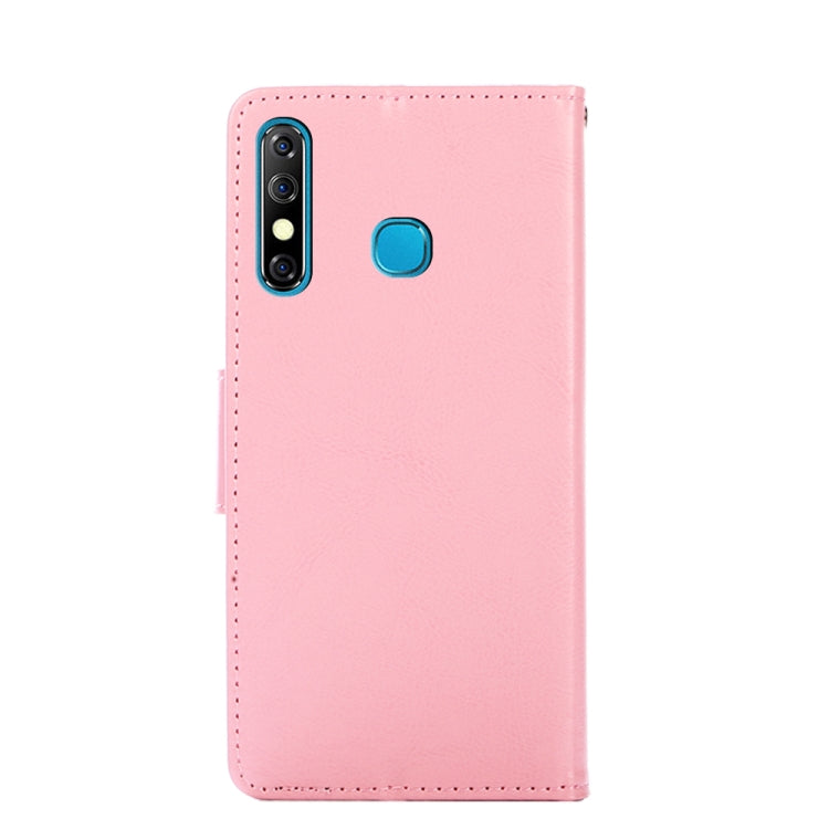 For Infinix Hot 8 / Hot 8 Lite / Tecno Camon 12 Crystal Texture Horizontal Flip Leather Case with Holder & Card Slots & Wallet