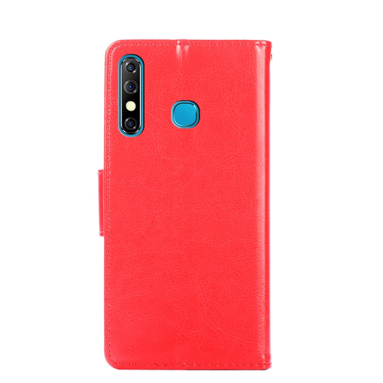 For Infinix Hot 8 / Hot 8 Lite / Tecno Camon 12 Crystal Texture Horizontal Flip Leather Case with Holder & Card Slots & Wallet