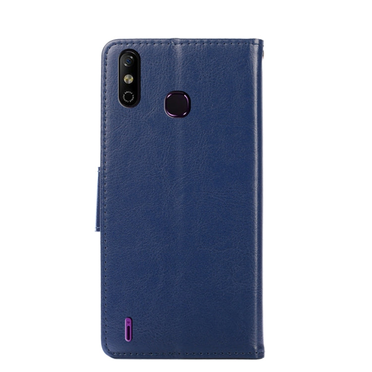 For Infinix Smart 4 Crystal Texture Horizontal Flip Leather Case with Holder & Card Slots & Wallet