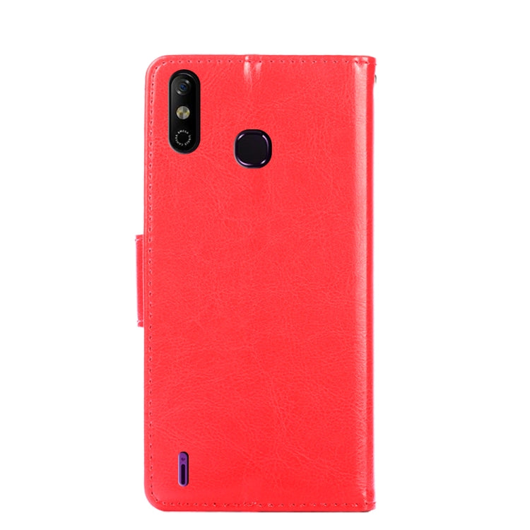 For Infinix Smart 4 Crystal Texture Horizontal Flip Leather Case with Holder & Card Slots & Wallet