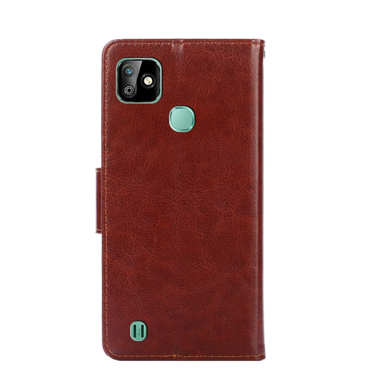 For Infinix Smart HD 2021 Crystal Texture Horizontal Flip Leather Case with Holder & Card Slots & Wallet