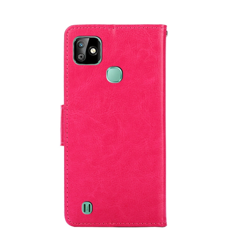 For Infinix Smart HD 2021 Crystal Texture Horizontal Flip Leather Case with Holder & Card Slots & Wallet