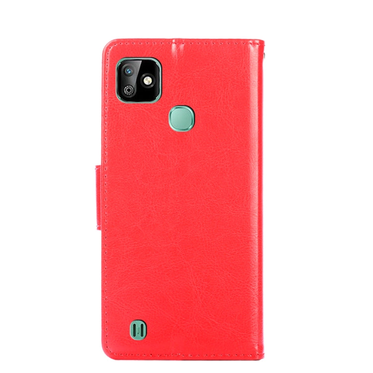 For Infinix Smart HD 2021 Crystal Texture Horizontal Flip Leather Case with Holder & Card Slots & Wallet