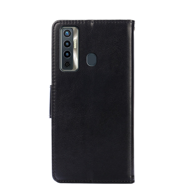 For Tecno Camon 17 Crystal Texture Horizontal Flip Leather Case with Holder & Card Slots & Wallet