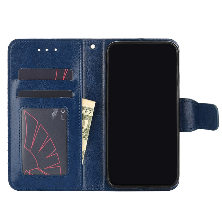 For Tecno Camon 17 Crystal Texture Horizontal Flip Leather Case with Holder & Card Slots & Wallet